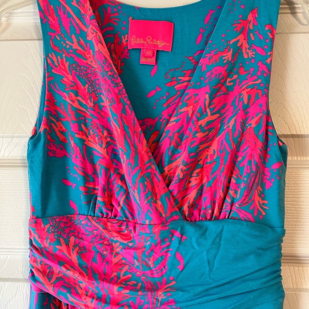 Lilly Pulitzer Moana high/low Dress - Picture 3 of 4